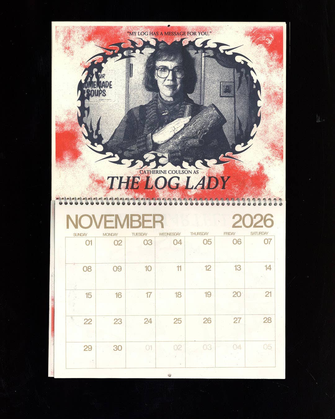 2026 Twin Peaks Calendar