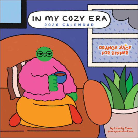 2026 In My Cozy Era Wall Calendar