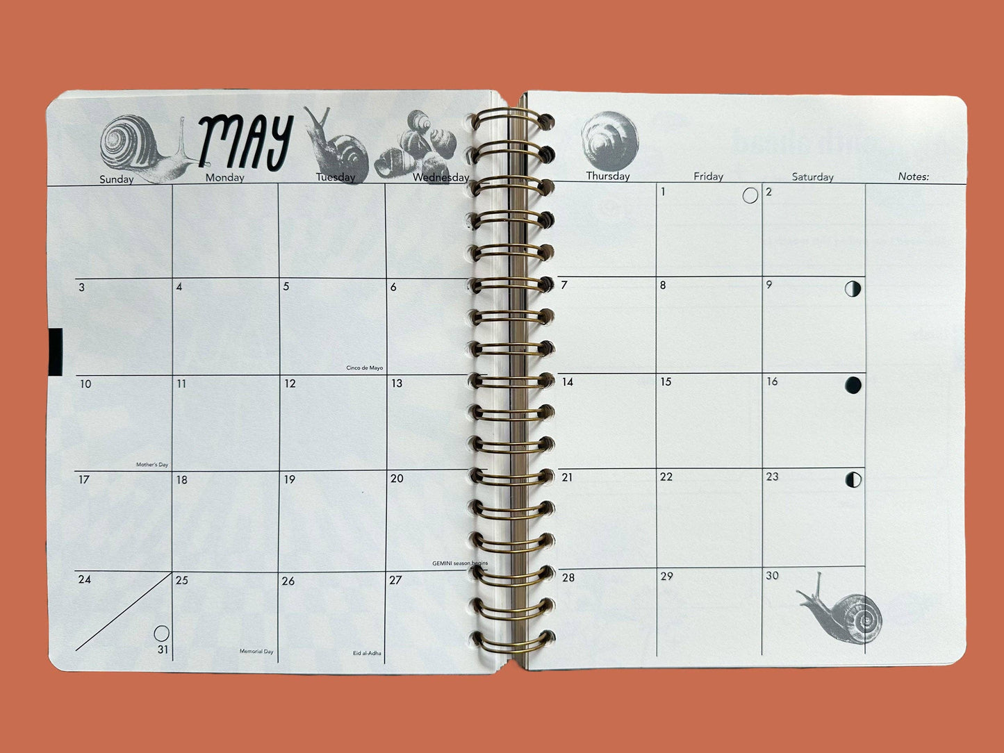 Flower Power Undated Planner