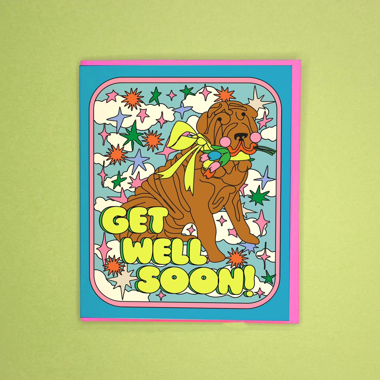 Get Well Soon Dog card