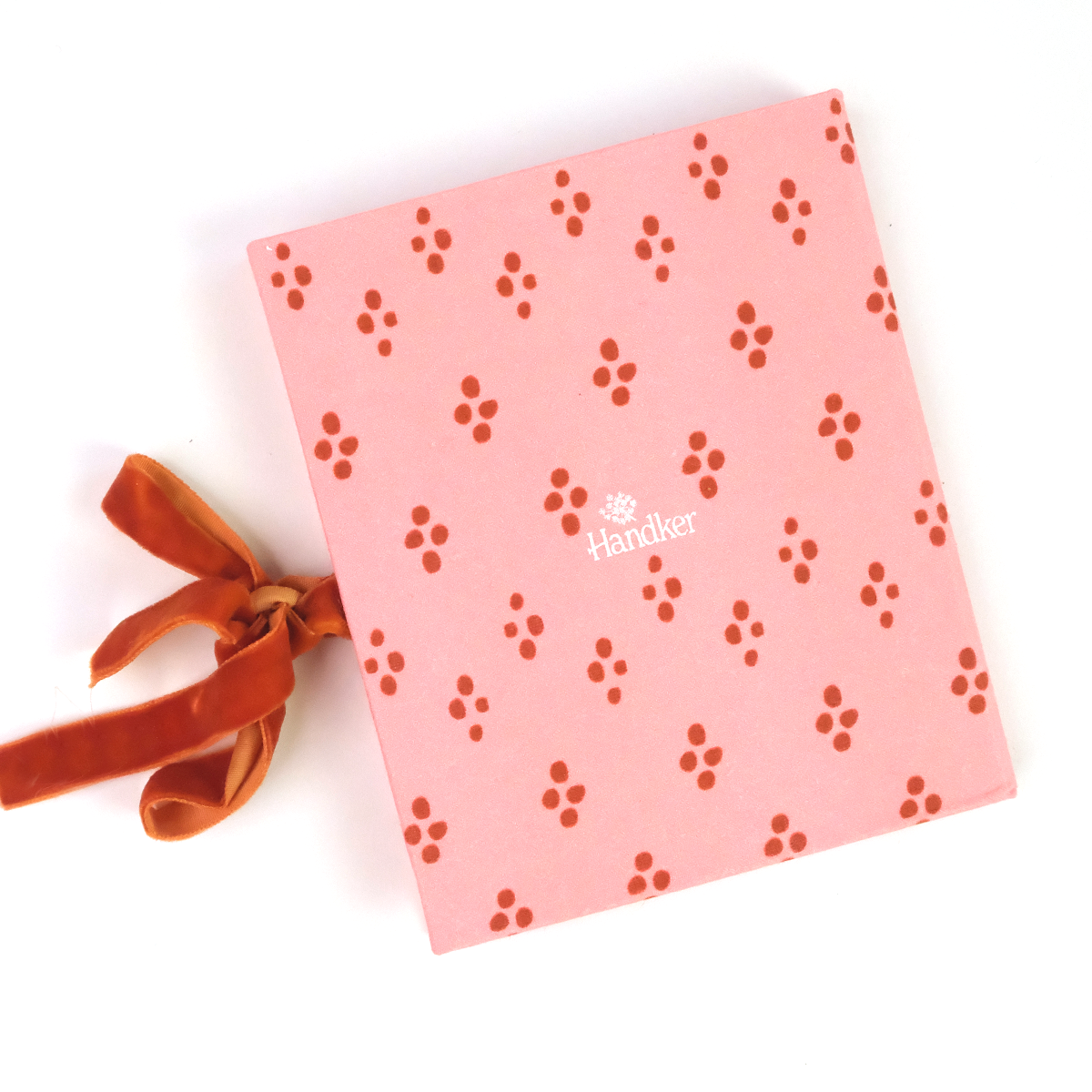 Pink Dottie Fabric Frame Album