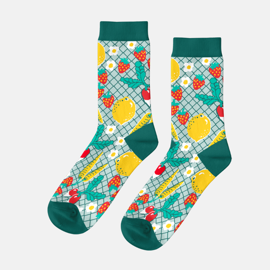 Farmer's Market Small Crew Socks
