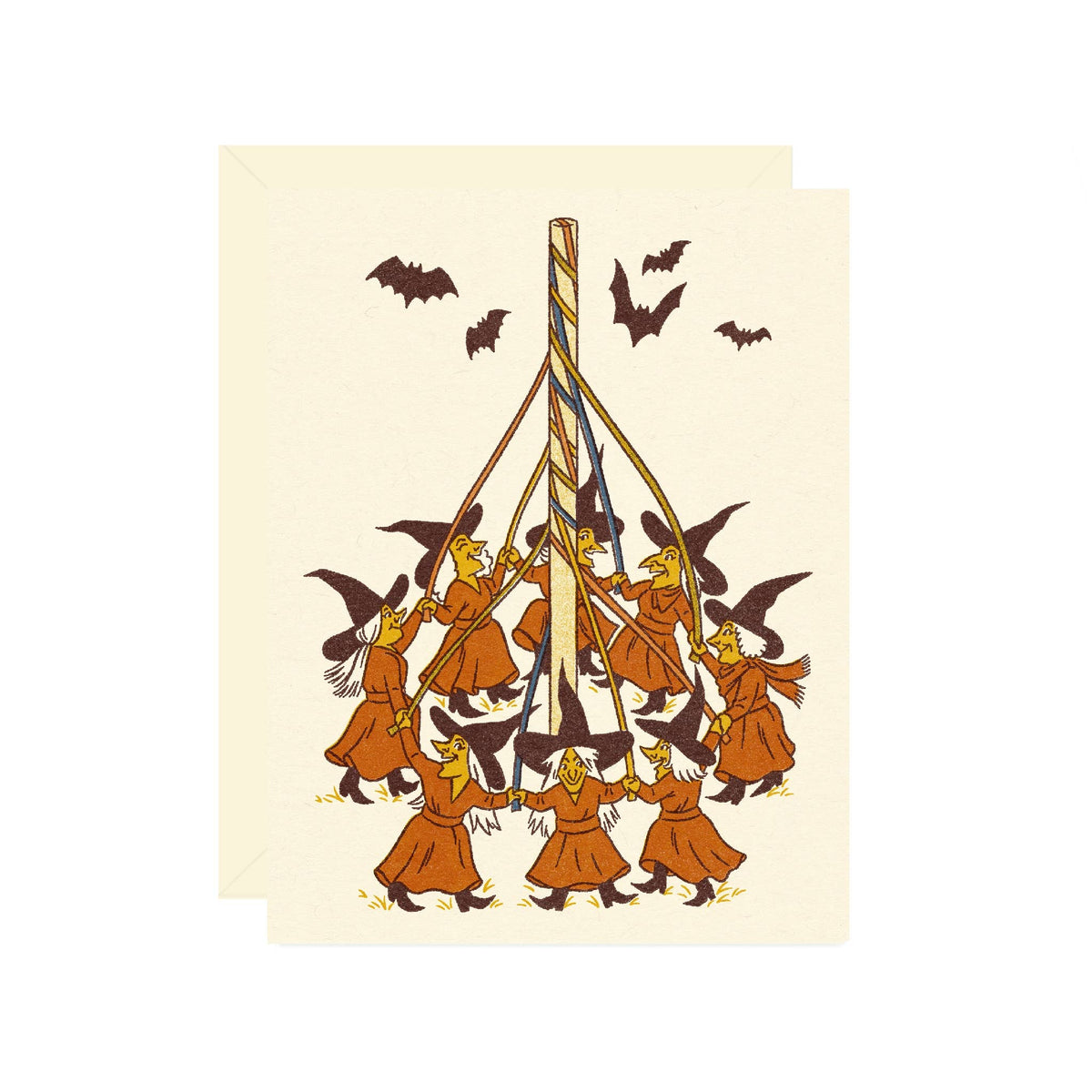 The Witch’s Party Halloween Card