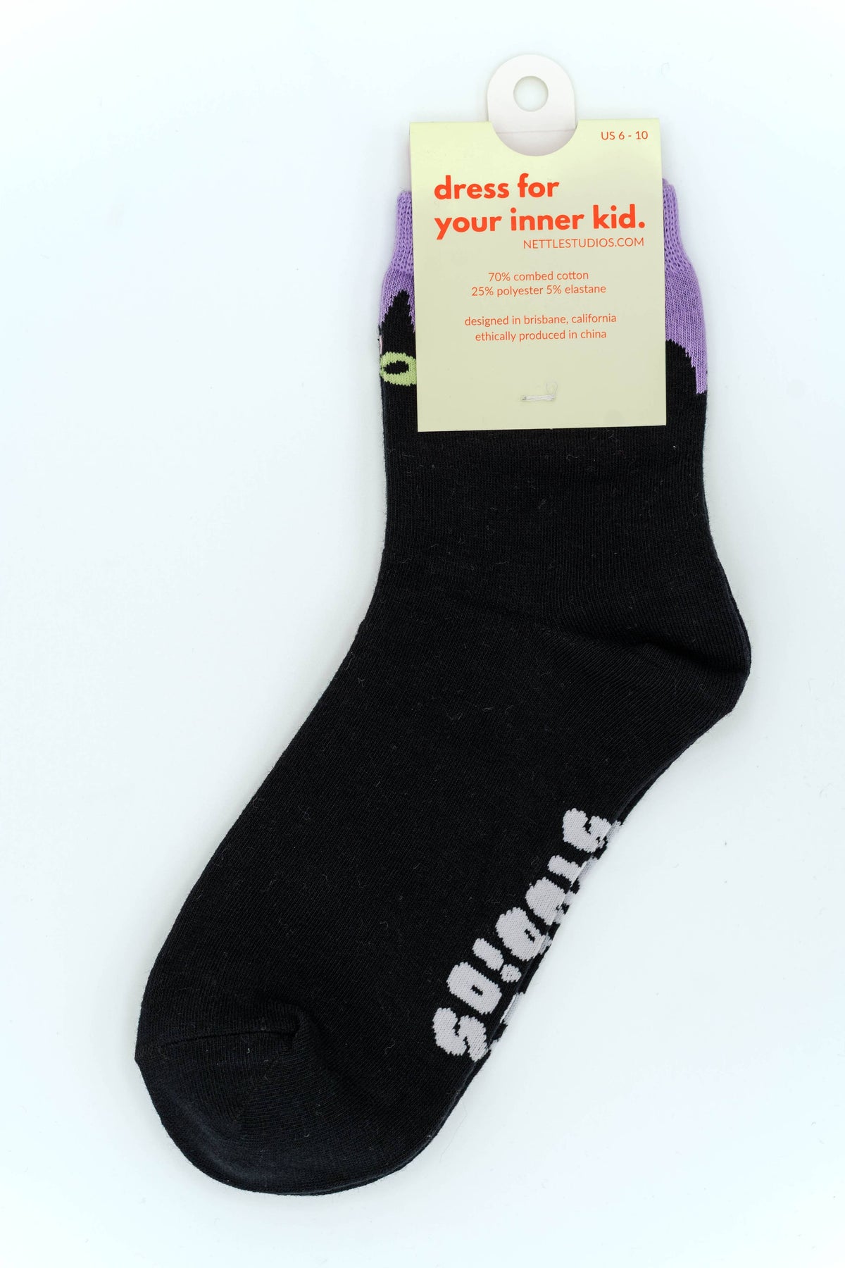 Halloween Black Cat Socks