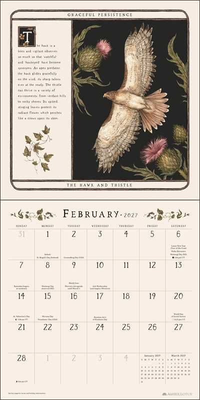 2027 Woodland Wardens Wall Calendar