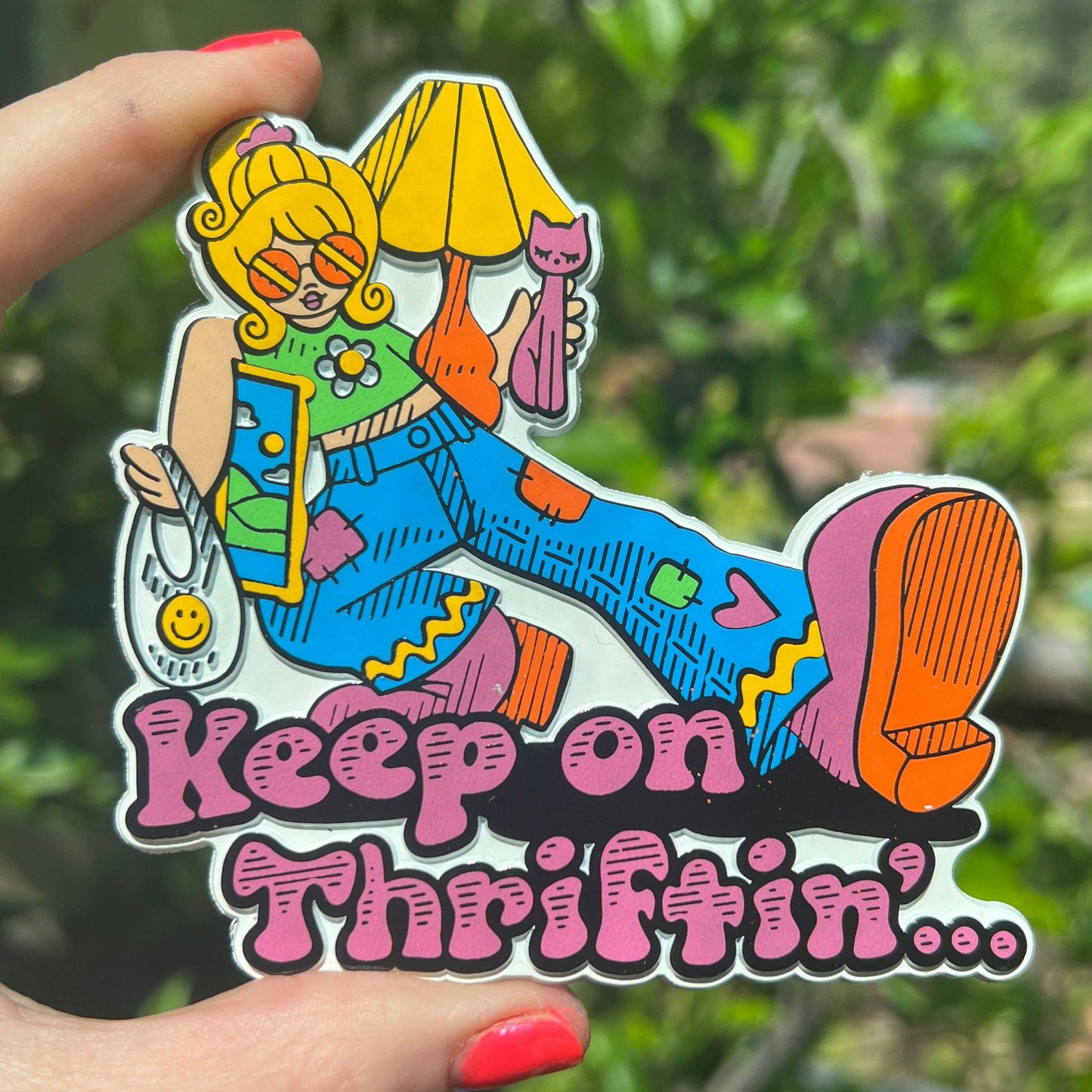 Keep on Thriftin' Magnet