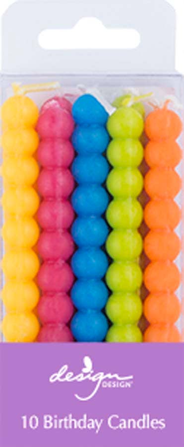 Bubbles Stick Birthday Candles