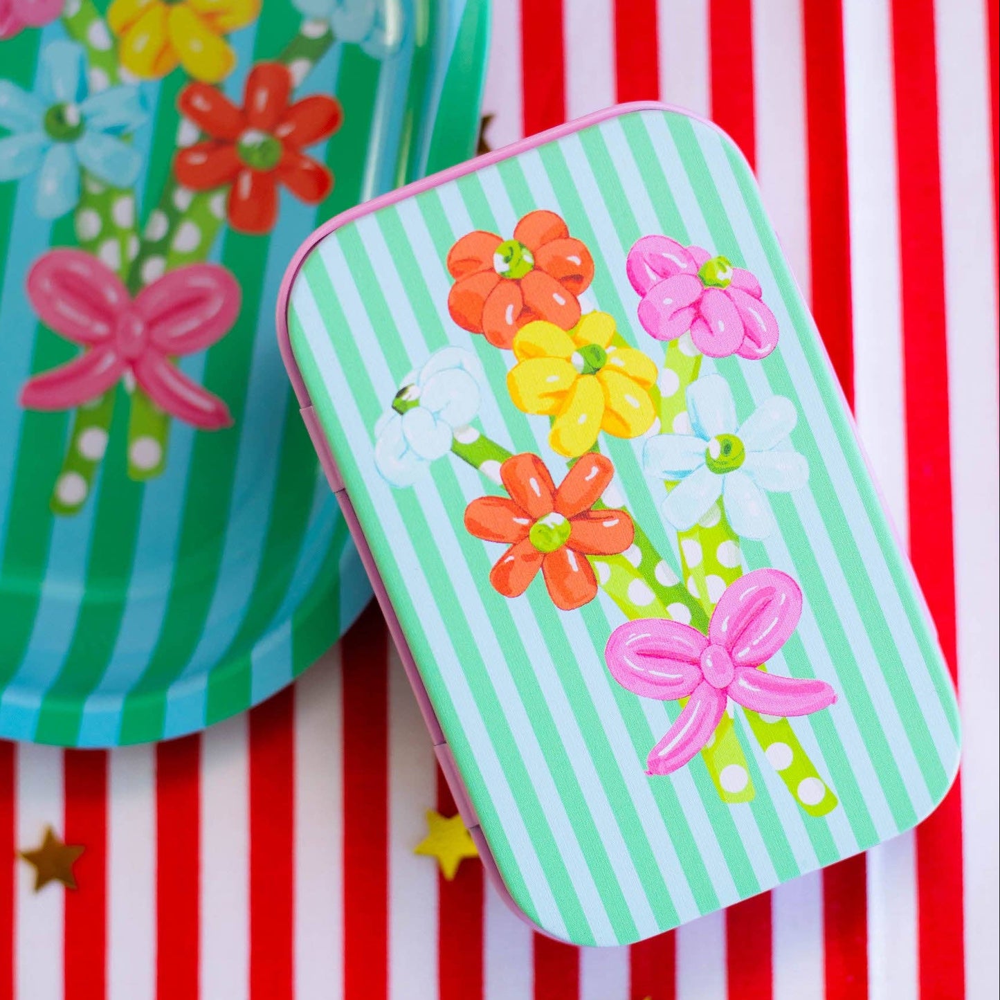 Balloon Bouquet Storage Tin