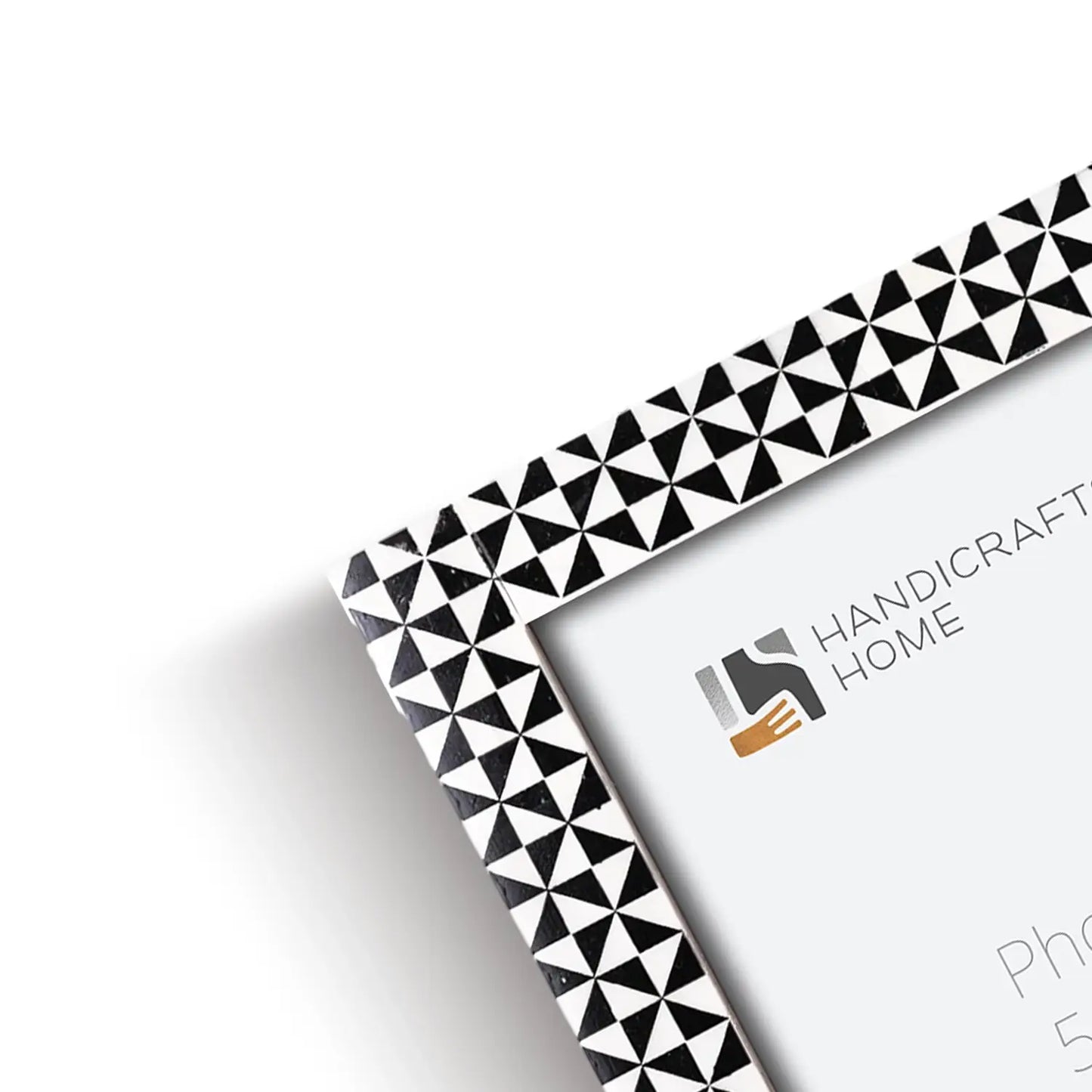 Prism Black & White Picture Frame