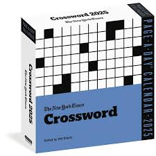 2025 New York Times Daily Crossword Calendar