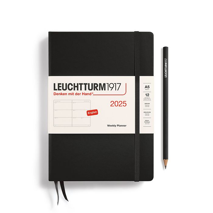 2025 Weekly Planner A5 Hardcover