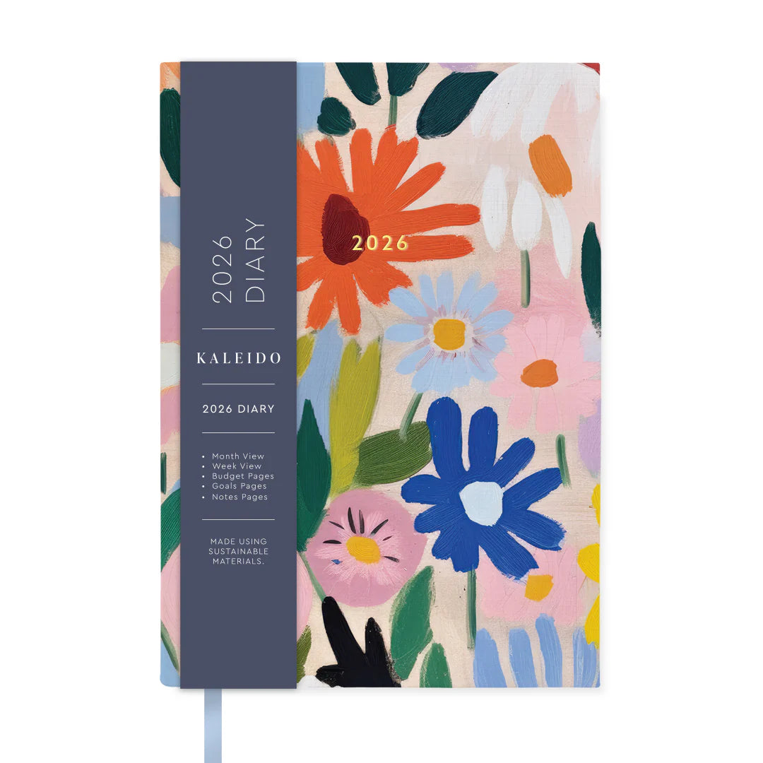 2026 Gouache Floral Planner