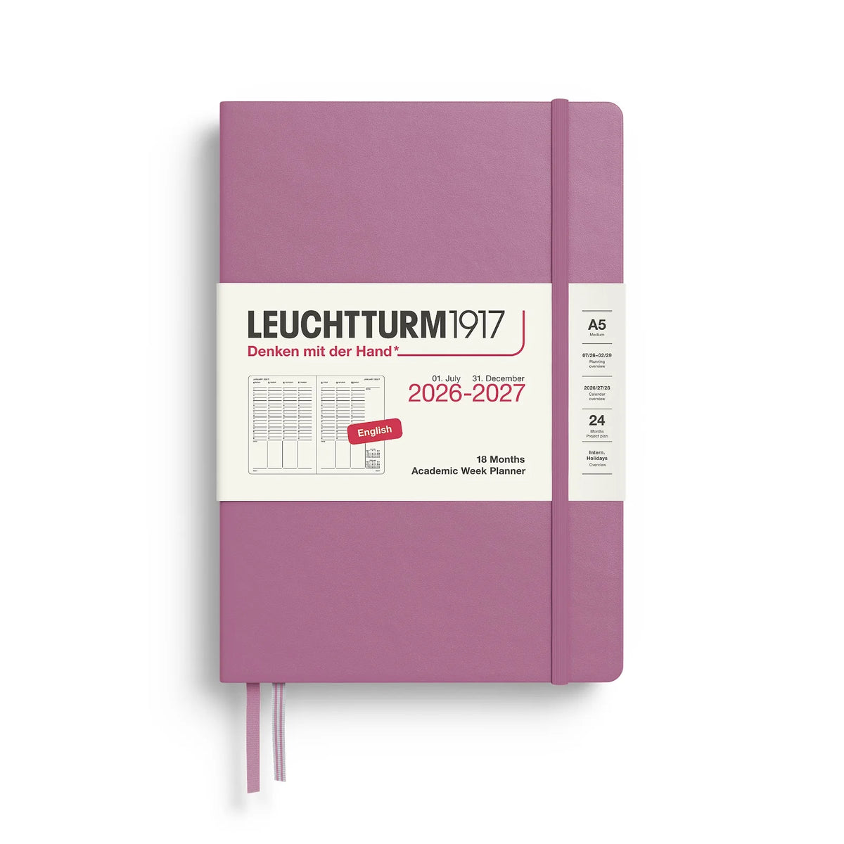 2027 Leuchtturm Hardcover Academic Planner