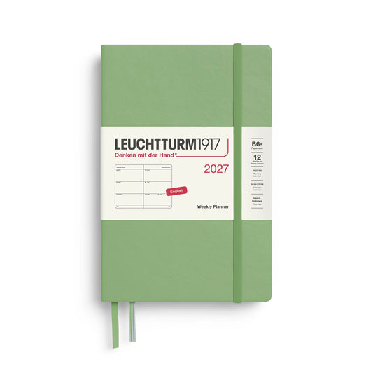 2027 Leuchtturm Paperback Weekly Planner B6+