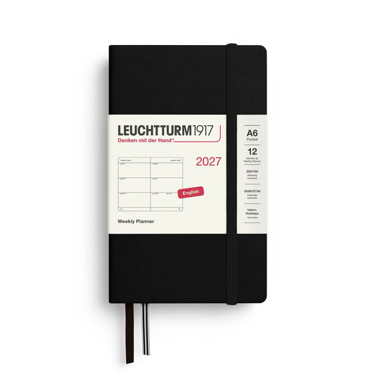 2027 Leuchtturm Pocket Hardcover Weekly Planner