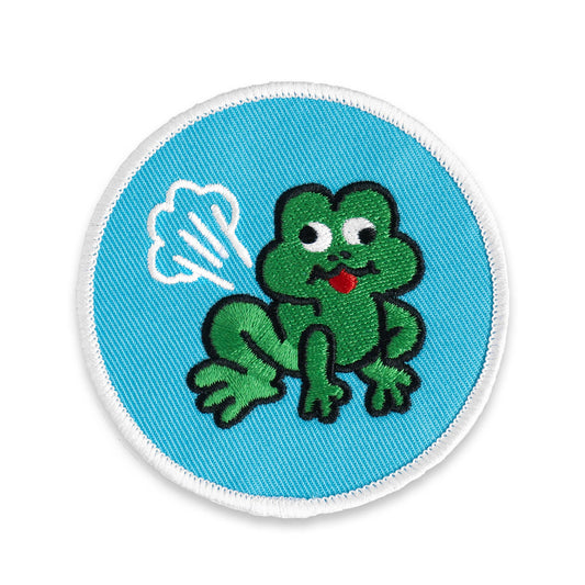 Farting Frog Patch