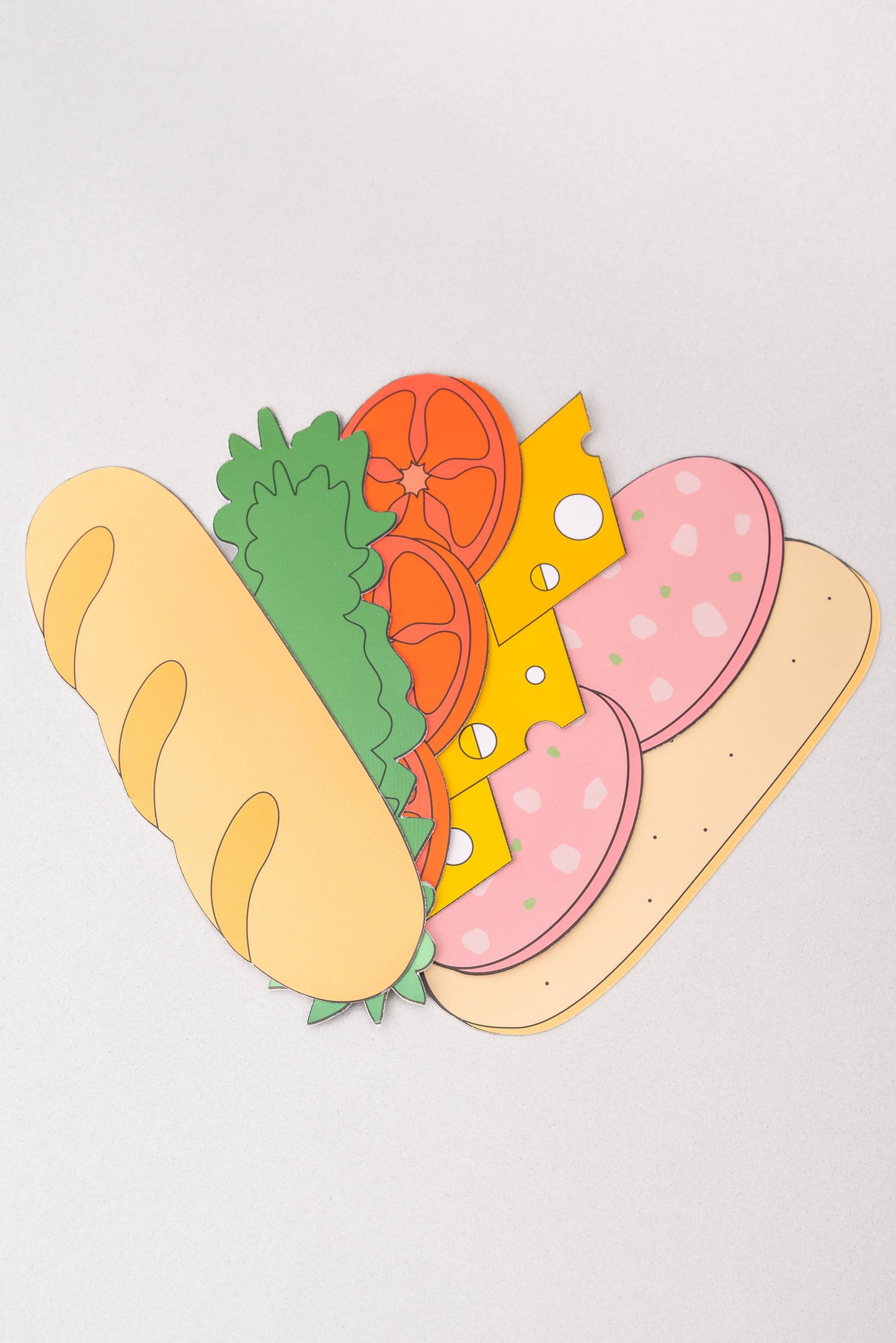 Sandwich Bookmark Set