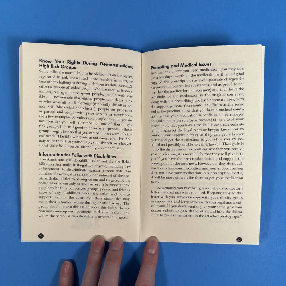 Know Your Rights: Protect Yourself and Your Community Zine