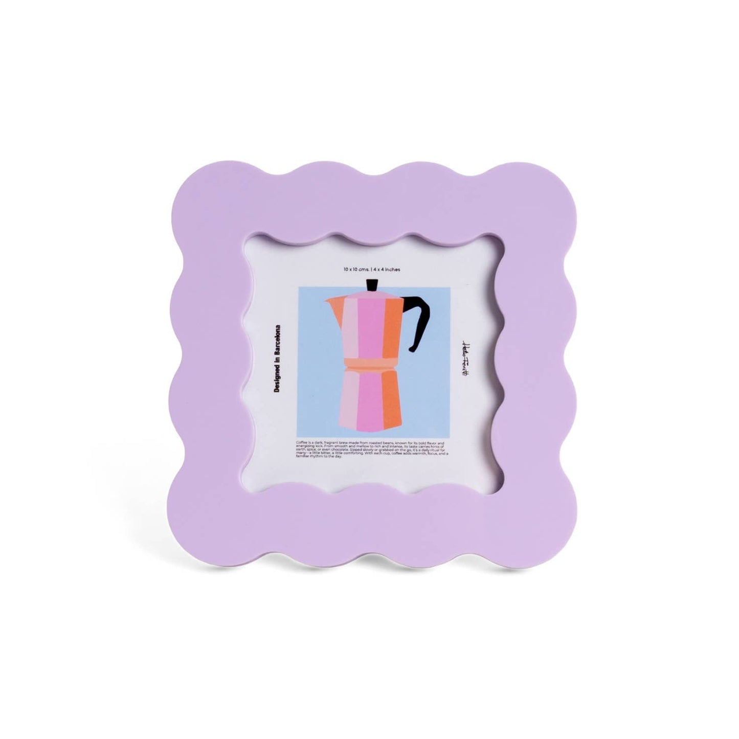 Violet Square Acrylic Photo Frame
