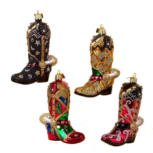 Cowboy Boot Ornament