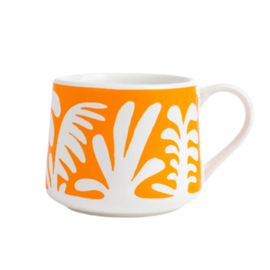 Under the Sea Crescent Ceramic Mug