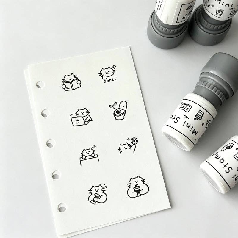 Self‑Inking Round Stamp