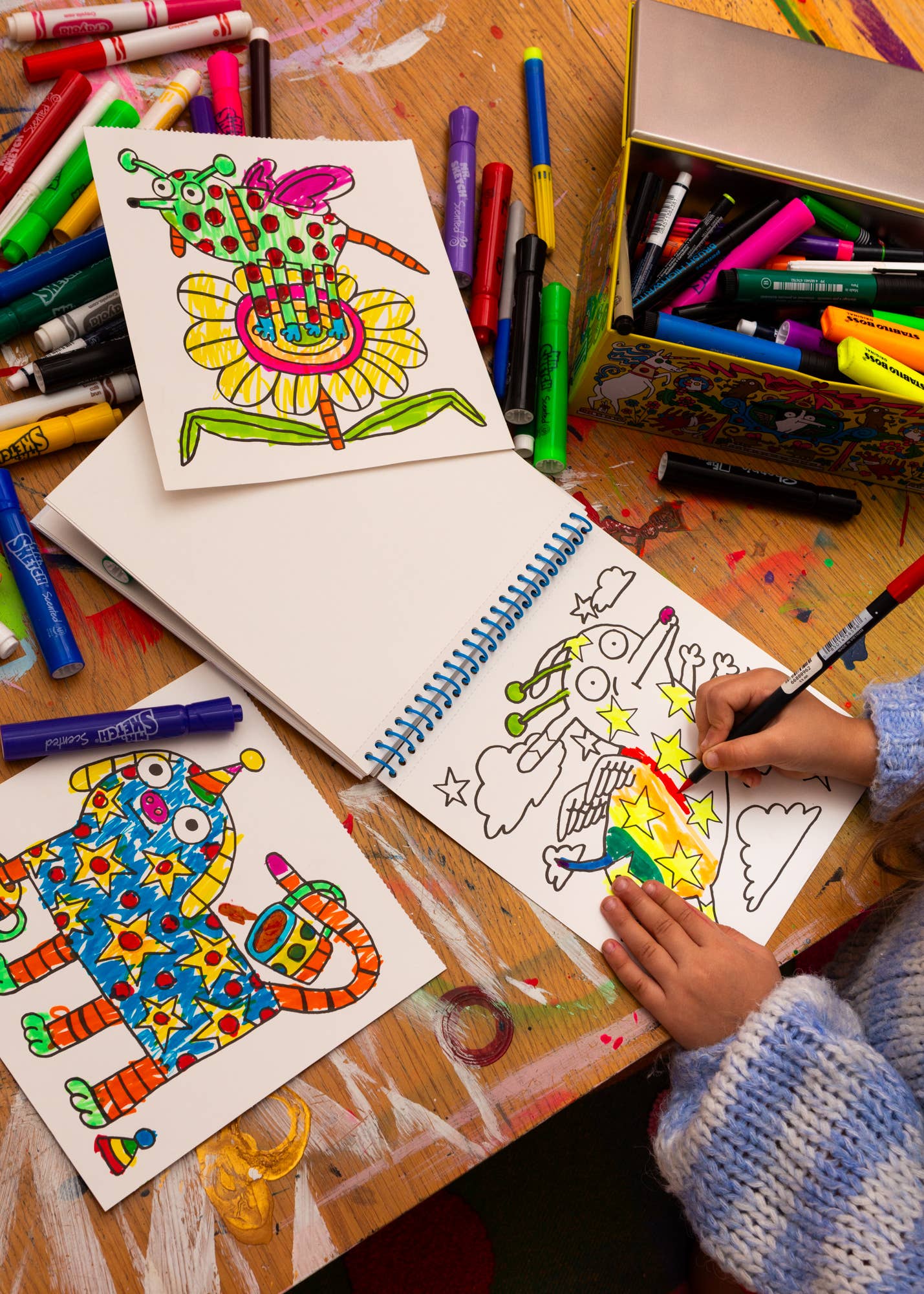 Gentle Thrills Coloring Book