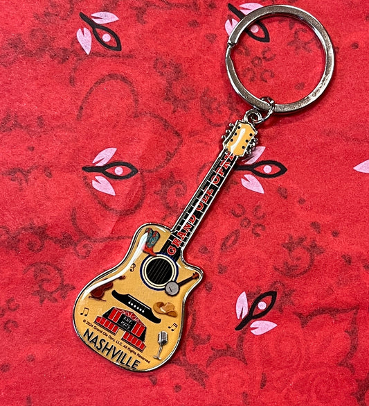 Opry Guitar Keychain