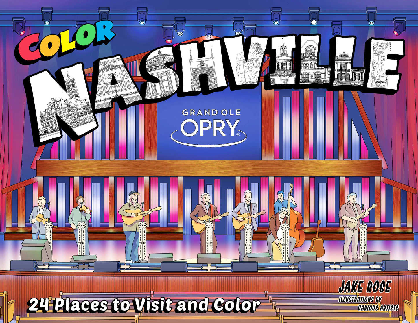 Color Nashville Coloring Book