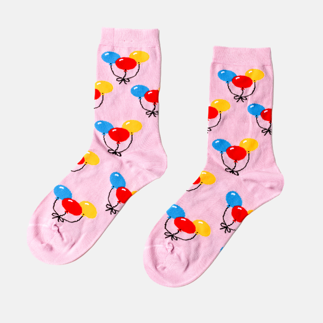 Balloons Small Crew Socks