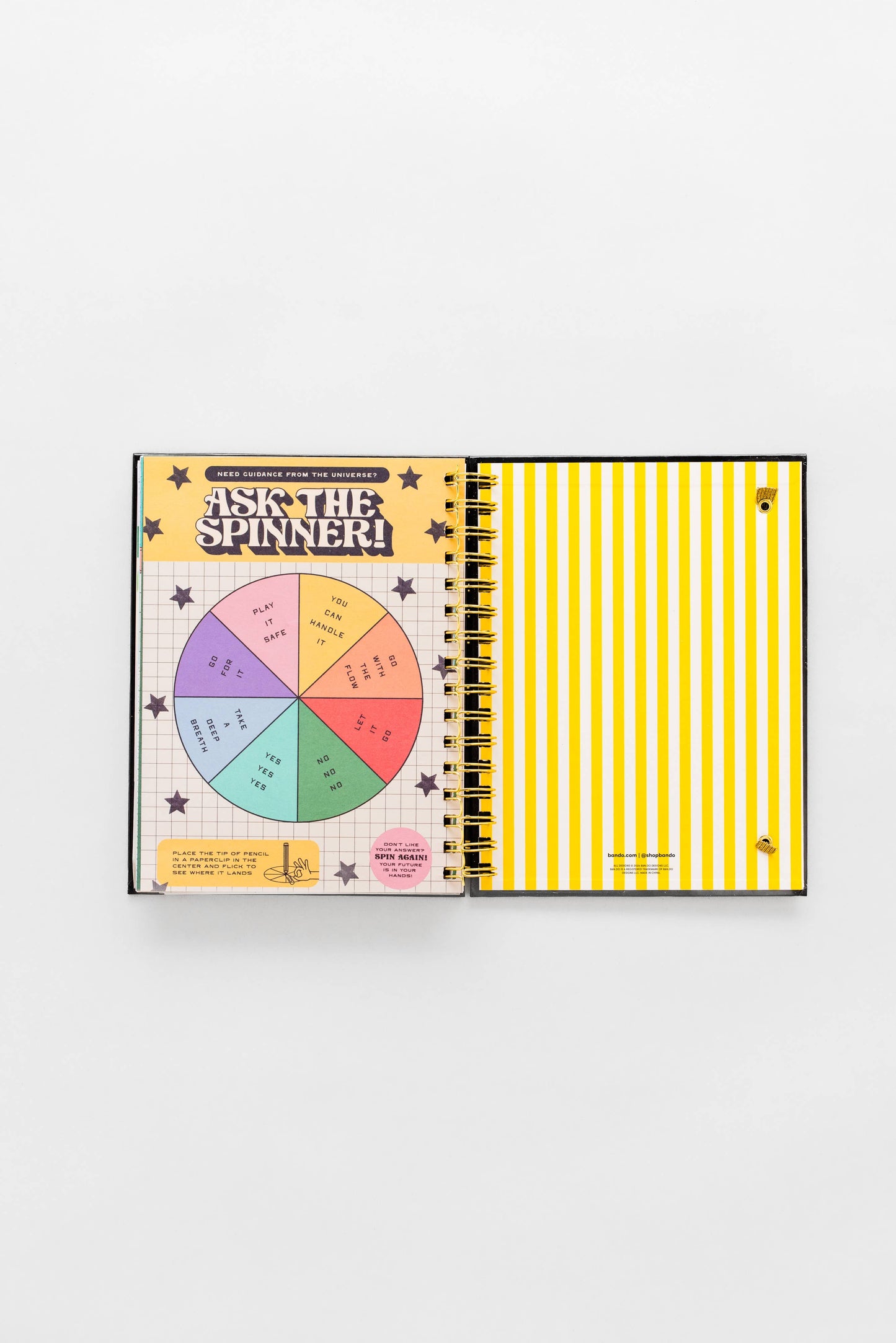 2027 Black Scandinavian Floral Medium Spiral 12 Month Planner