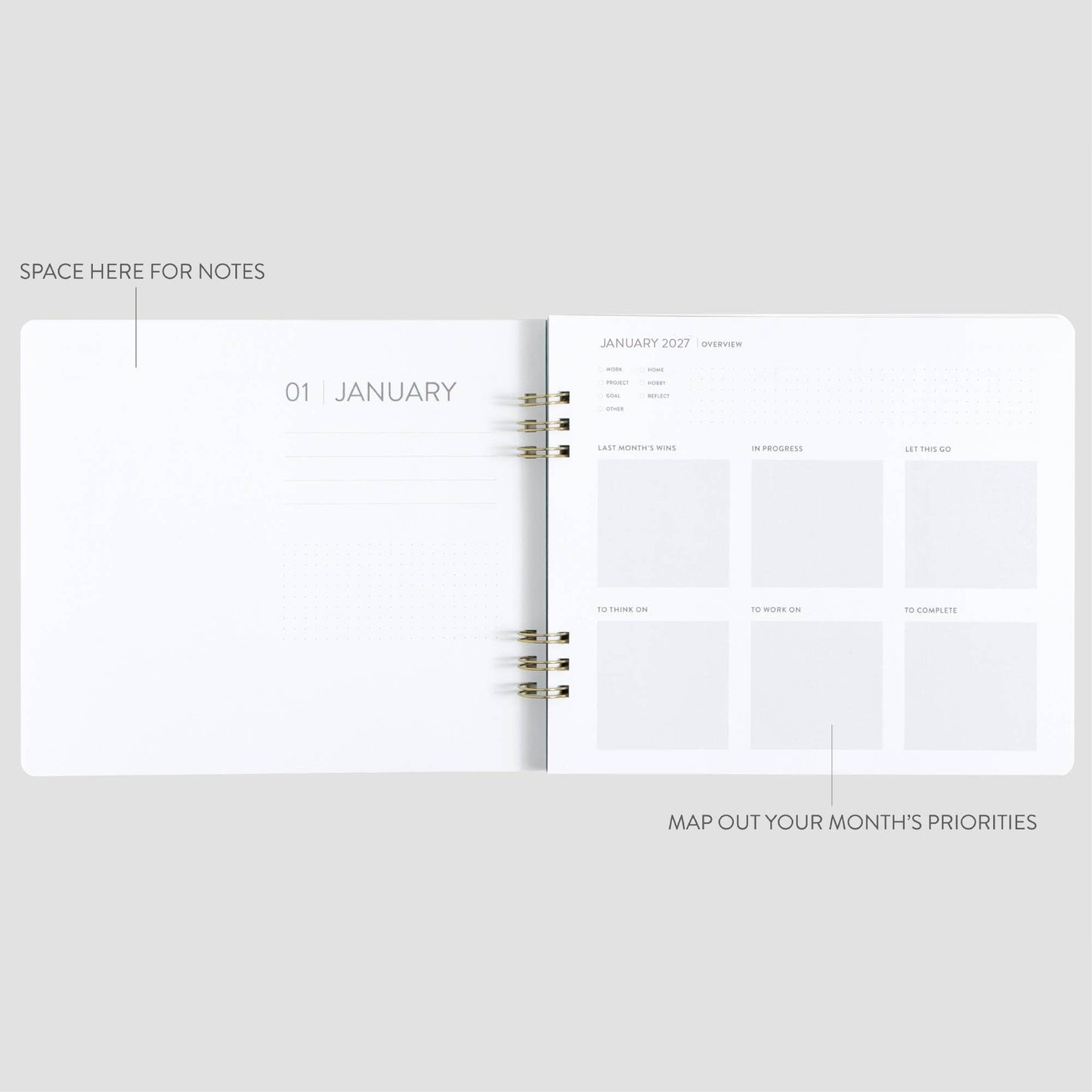 2027 Lilac Pocket Planner