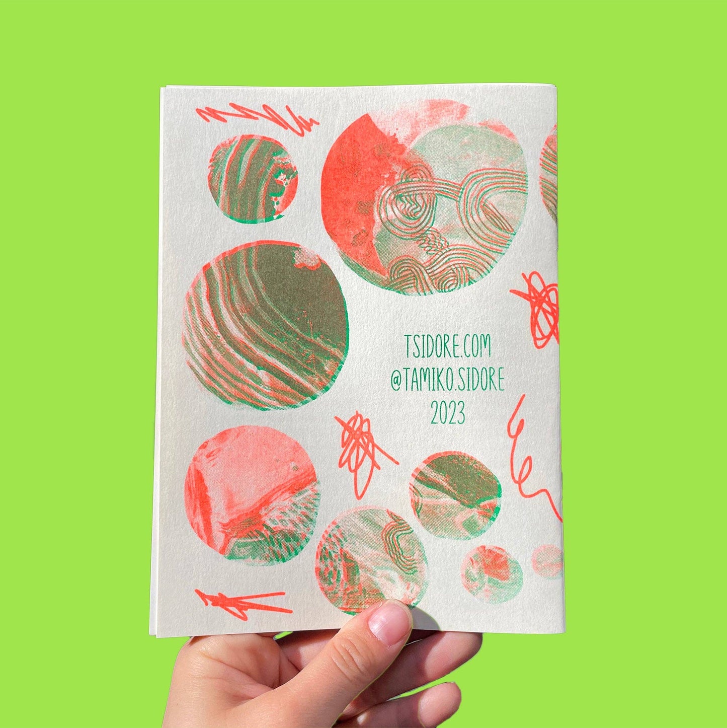 On My Mind Risograph Zine