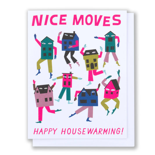 Nice Moves Housewarming card