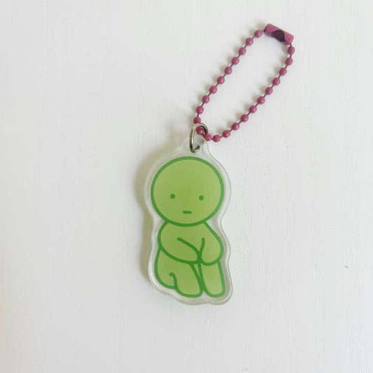 Green Guy Bag + Journal Charm