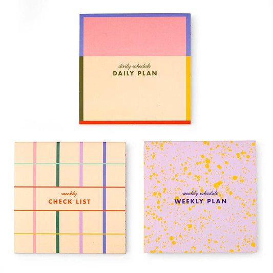 Inkerie Sticky Note Memo Pads Set