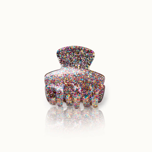 Confetti Glitter Small Hair Claw