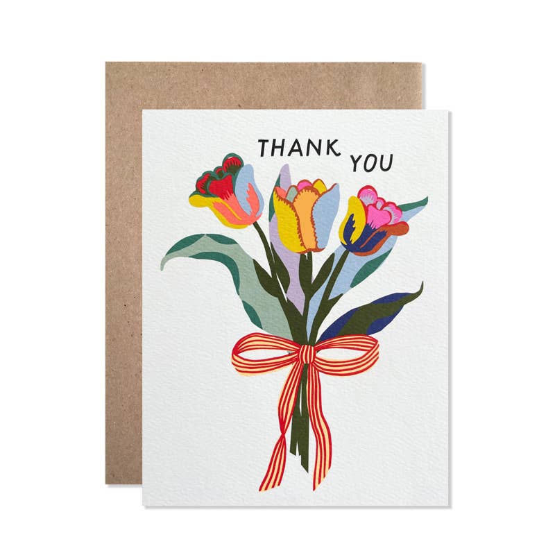 Thank you Tulips Card