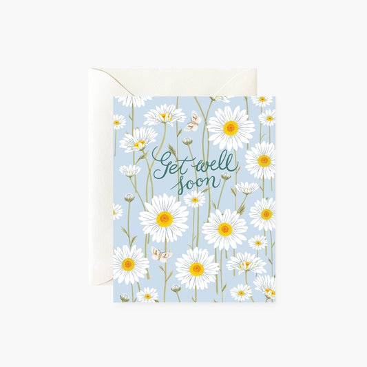 Daisy Get Well Soon card