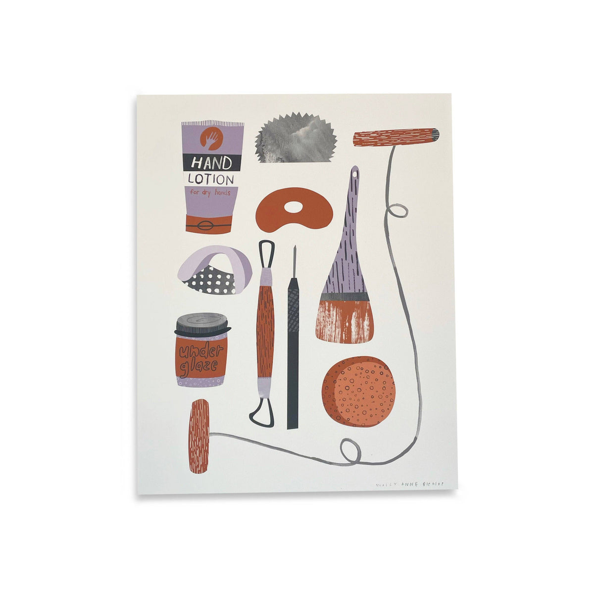 Clay Tools Print