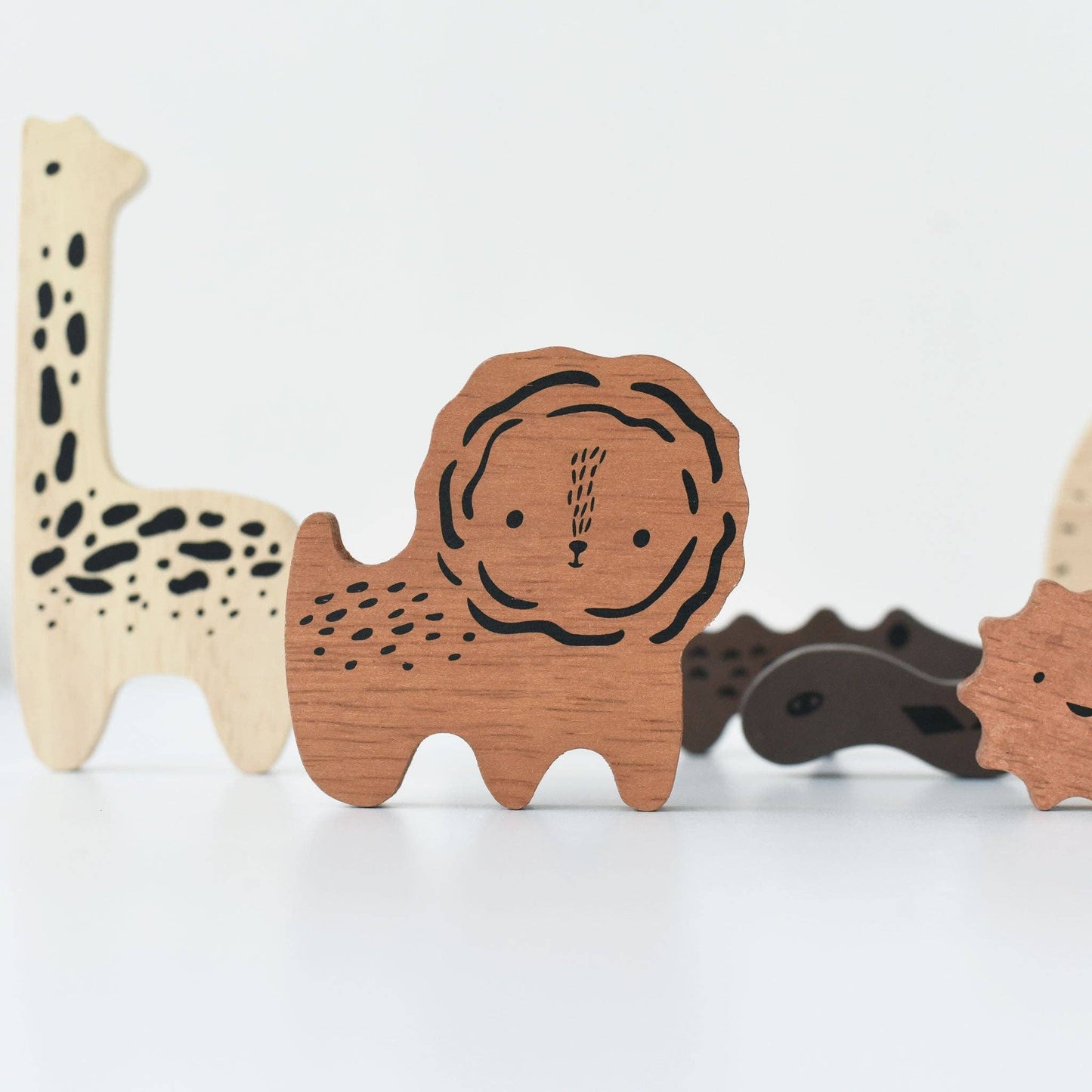 Safari Animals Wooden Tray Puzzle