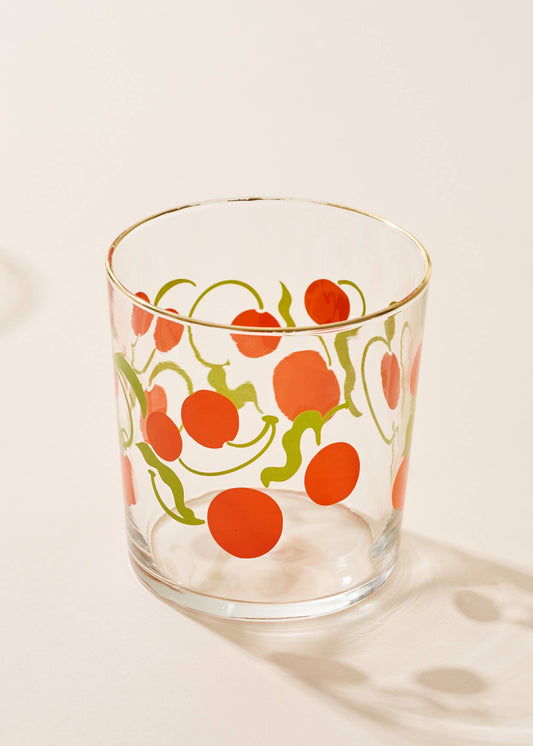 Cherry Bounce Glass Tumbler
