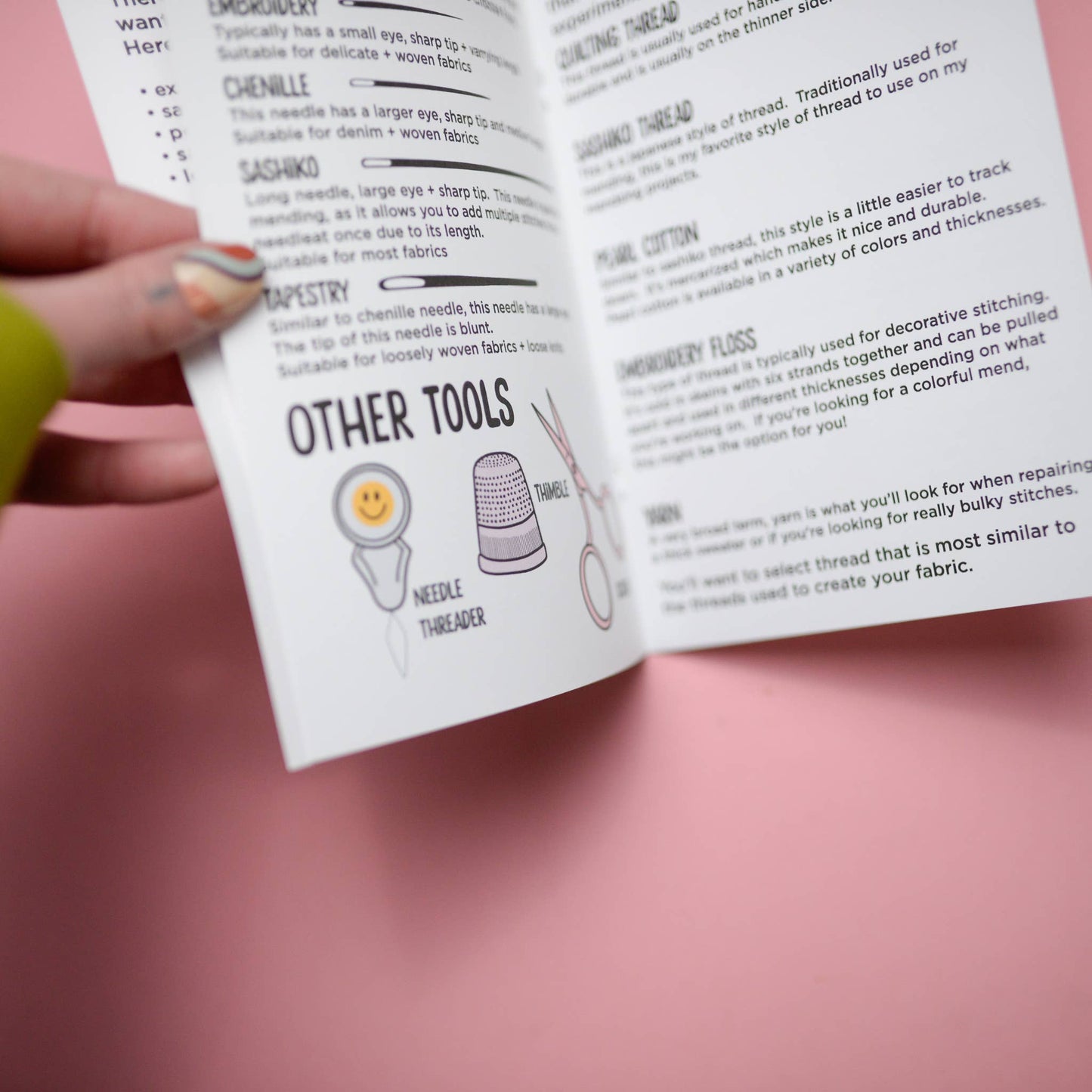 Mend  + Repair Your Clothing by Hand Zine