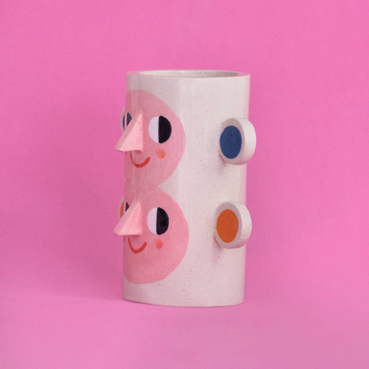 Double Face Ceramic Vase