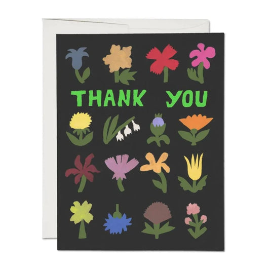 Little Flowers Thank You card