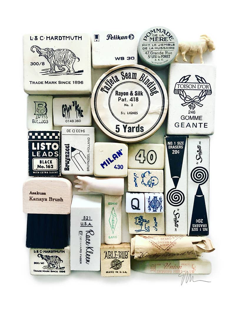 Eraser Arrangement No. 6 print
