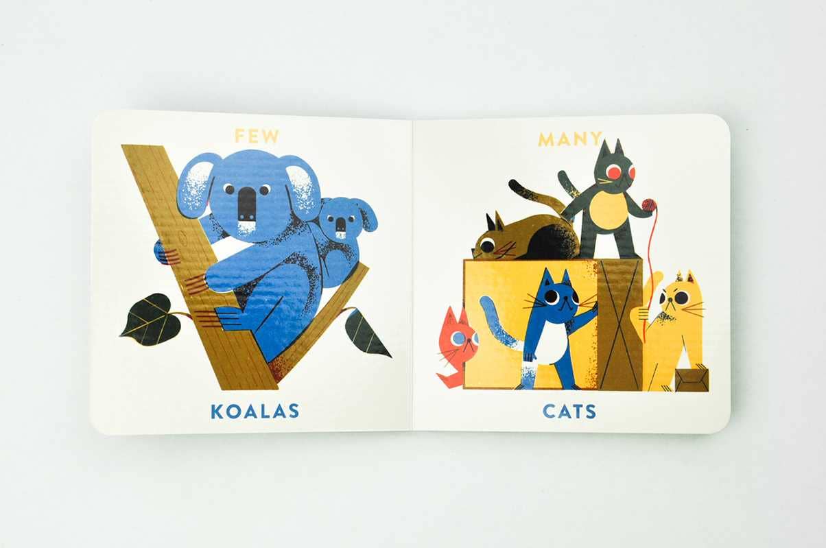 Animal Opposites Board Book