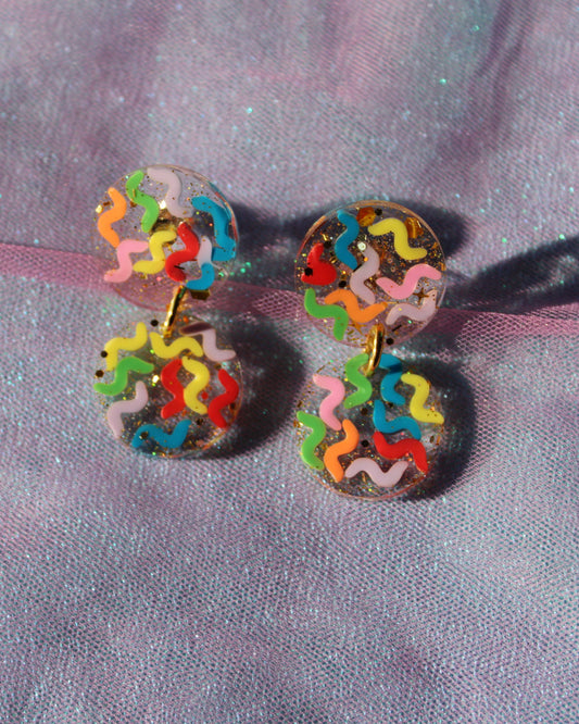 Party Streamers Earrings