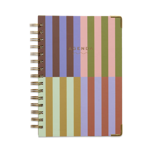 Bold Stripe Undated 13 Mo Perpetual Planner