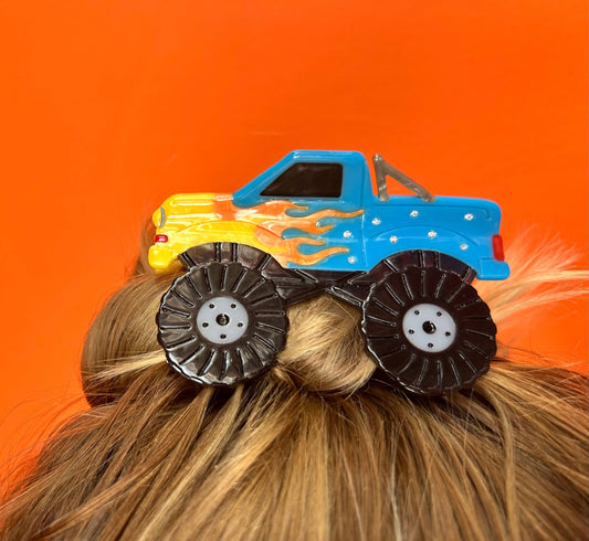 Babe Digger Monster Truck Hair Claw